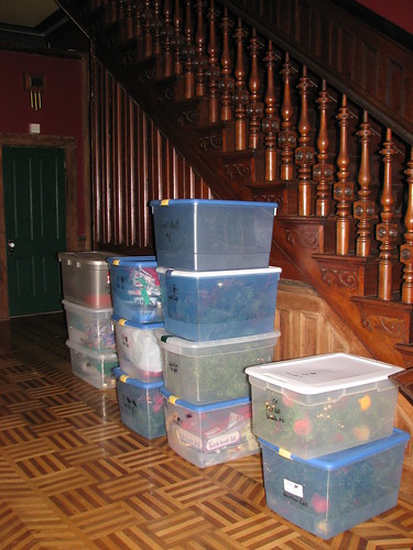 front hall boxes