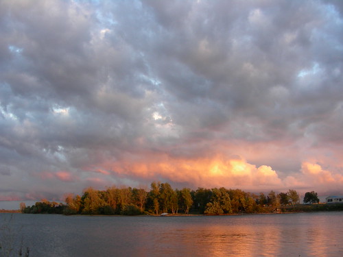 sunset weather clouds utata lakeontario