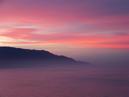 ocean california mountains sunrise bigsur pacificocean lucia