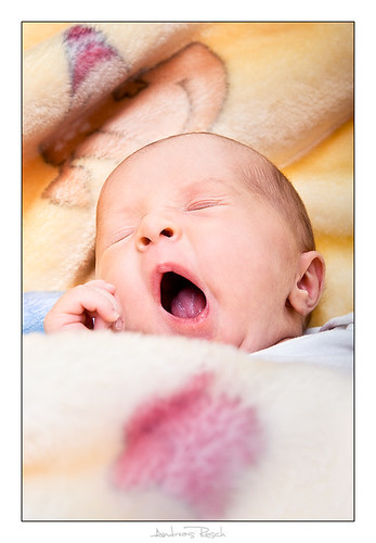 baby girl yawn blanket reflector strobe