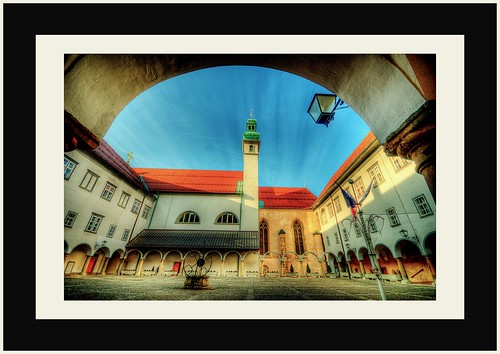 road park old trip travel sky cloud tourism church beautiful st architecture clouds paul town amazing nice nikon perfect tour view superb path unique awesome sigma grand courtyard tourist inner peter monastery slovenia journey frame stunning excellent minorite slovenija lovely incredible 1020 hdr breathtaking ptuj d300 photomatix petovia slod300