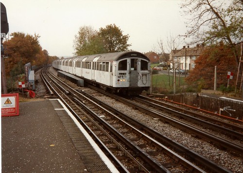 LU Central Line 1962 tube stock.