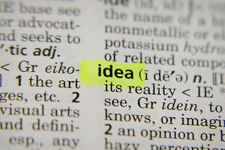 'Idea' in the dictionary