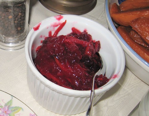 thanksgiving dinner, cranberry sauce IMG_0574