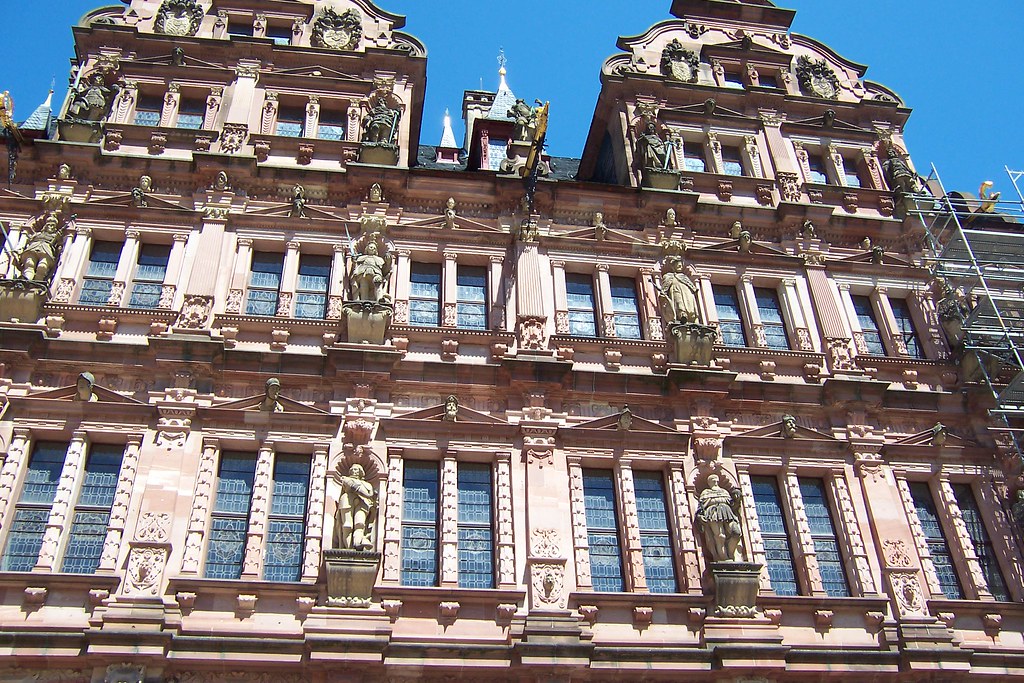 Heidelberg Castle courtyard