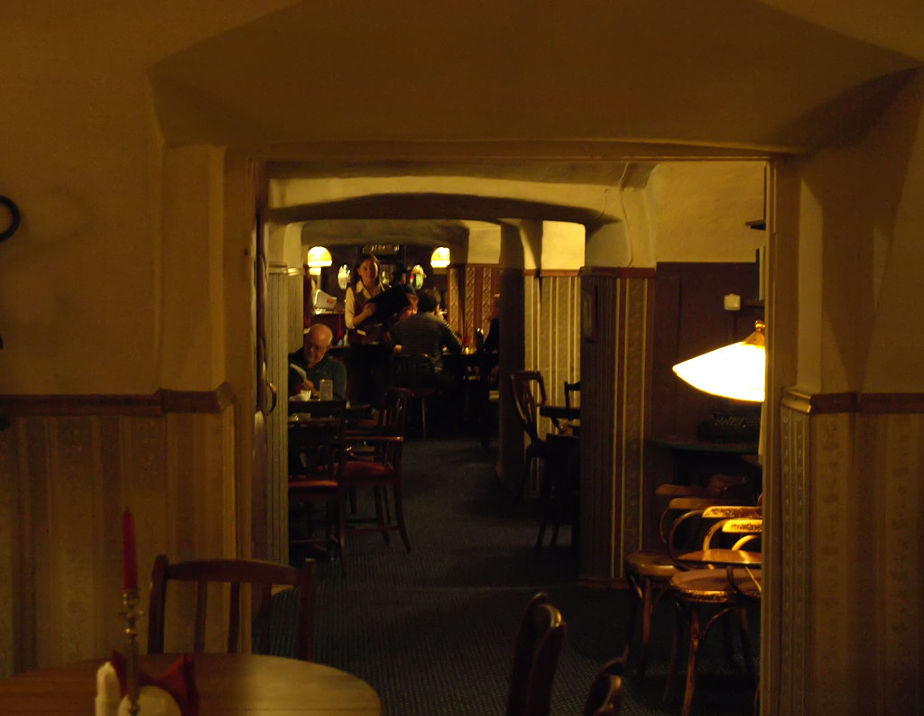 Interior of "The Idiot" Restaurant