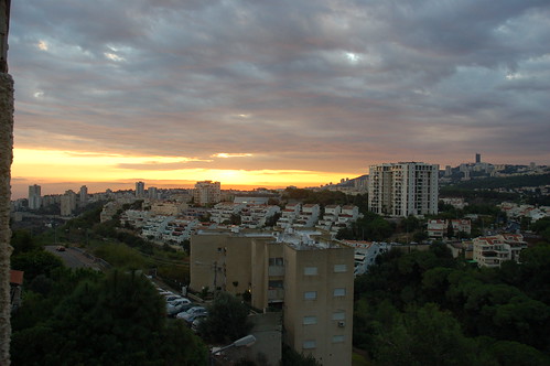 sunrise dawn israel carmel haifa ישראל חיפה כרמל naamatstreet רחובנעמת naamatst david55king