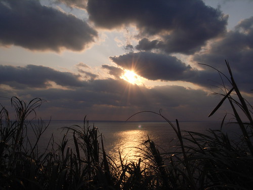 sunset geotagged grdigital ricoh yonaguni grd geo:lat=24450021 geo:lon=122933879