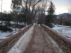 Crossing Varsity Lake 2, University of Colorado