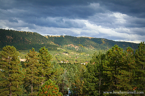 clouds landscape colorado hills woodlandpark countrylodge