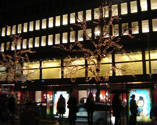 Cristmas lights in Helsinki