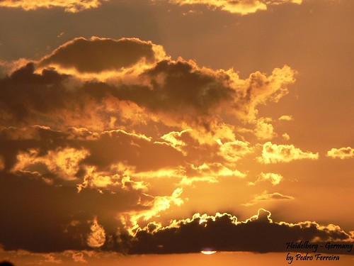 sunset heidelberg