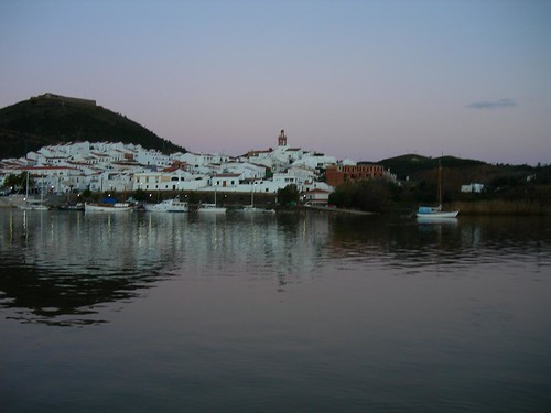 sunset sky reflection portugal water rio port river boats twilight waves sjc algarve alcoutim rioguadiana huelvai