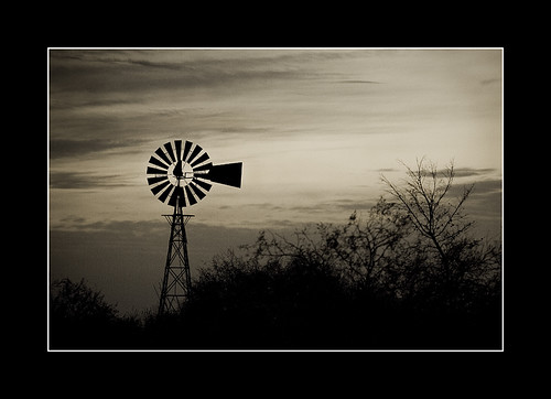 arizona blackandwhite bw windmill clouds skies tucson sunsets deserts sonorandesert