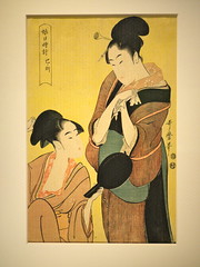 A Utamaro's Ukiyoe