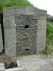 Bricked up bunker