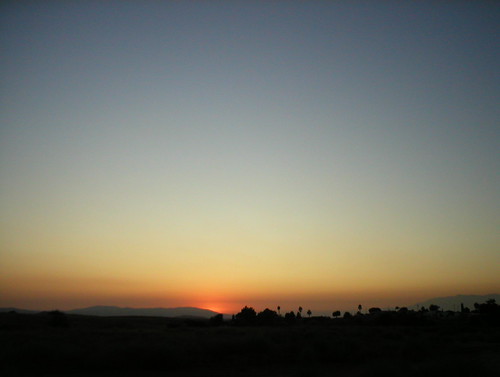california sunset sky sun mountain yucaipa calimesa