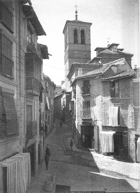 Torre de La Magdalena en el siglo XIX. Fotografía de Casiano Alguacil