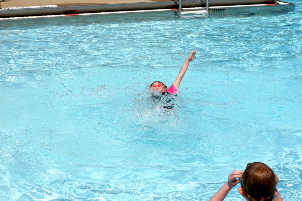 Heidi Swimming