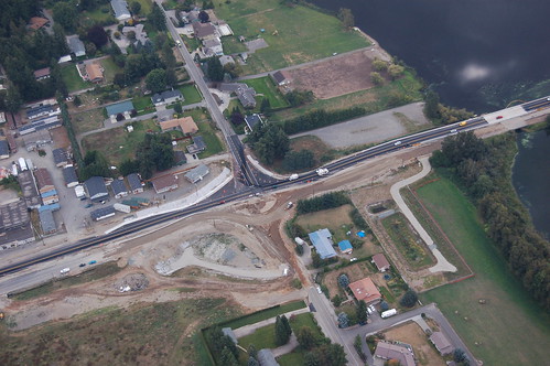 construction roundabout aerial dat guidemeridian stateroute539 wiserlakeroad