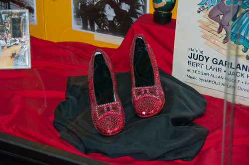 museum shoes kansas wizardofoz rubyslippers