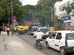 Bangalore Road Scene