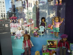 American Girl shop window 2