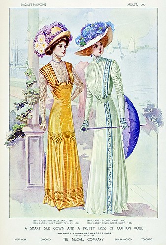 August 1909 Fashion