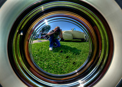 buick hubcap mirror of me
