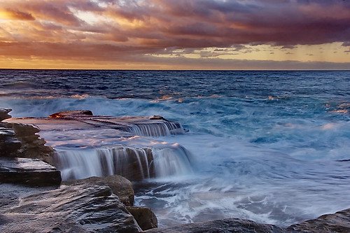ocean longexposure sea sky sun water clouds seascapes sydney wave australia nsw waterscape waterscapes kounelli