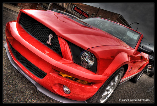 auto red summer usa black ford car canon eos automobile fb indiana explore fred shelby vehicle mustang monticello 2009 hdr v8 musclecar 2007 gt500 courthousesquare 6speed whitecounty 50d 3exp efs1755mmf28isusm 54l cmwdred craigsorenson classiccarsandtrucks cruisedaytuesdays 2007fordshelbygt500mustang 330cid 20090723005005z