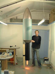 Me and my big rocket model!