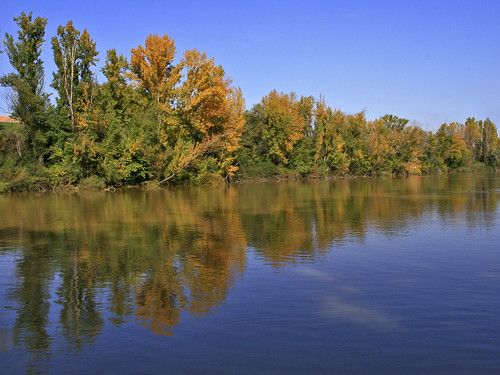 españa verde rio azul agua colores valladolid otoño ocre ribera pisuerga castillayleón