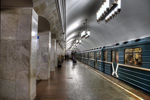 Moscow metro Kurskaya-Koltsevaya