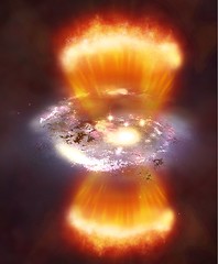 Galaxies 'Coming of Age' in Cosmic Blobs (NASA, Chandra, 6/24/09)