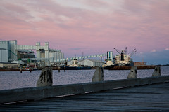 View from Albany Jetty Before Renovations