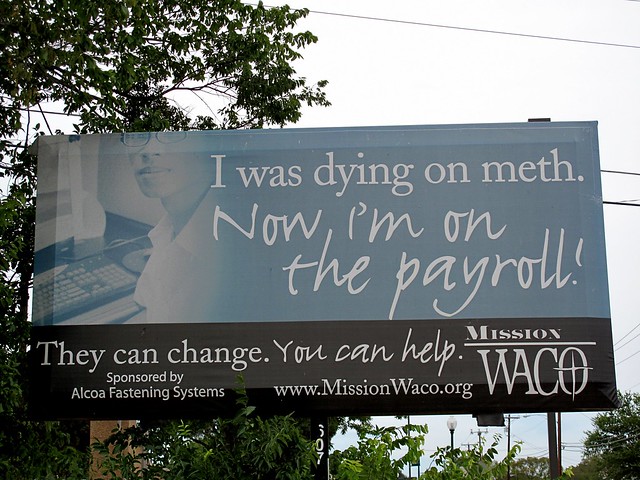 I was dying on meth...