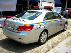 Thai Traffic Police Toyota Camry