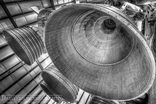 monochrome space engine houston f1 nasa rocket saturn hdr firststage spacecenter nozzle saturnv johnsonspacecenter photomatix 1ststage 3exp cooliris top20texas