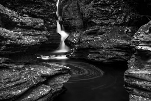 statepark autumn fall nature leaves blackwhite waterfall pennsylvania falls pa cascade rickettsglen adamsfalls