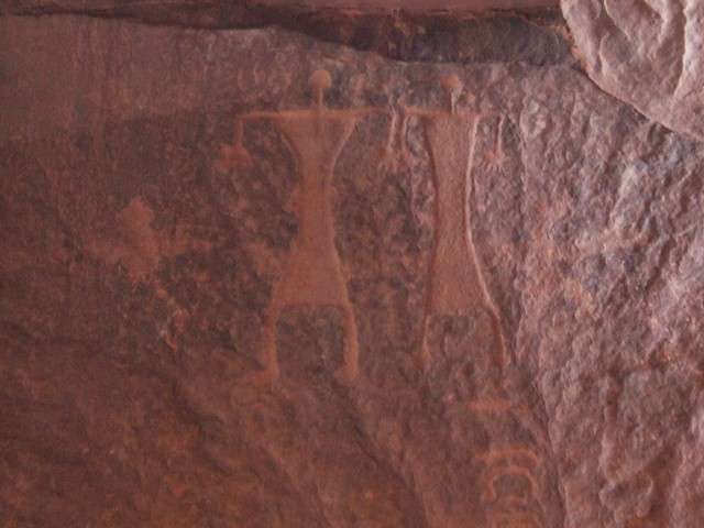 More rock art in Wadi Rum