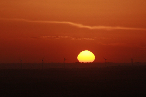 sunset españa sun sol atardecer spain day andalucia clear puesta cádiz naranja aerogneradores