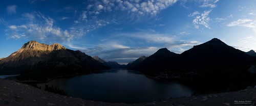 panorama canada mountains clouds landscapes lakes