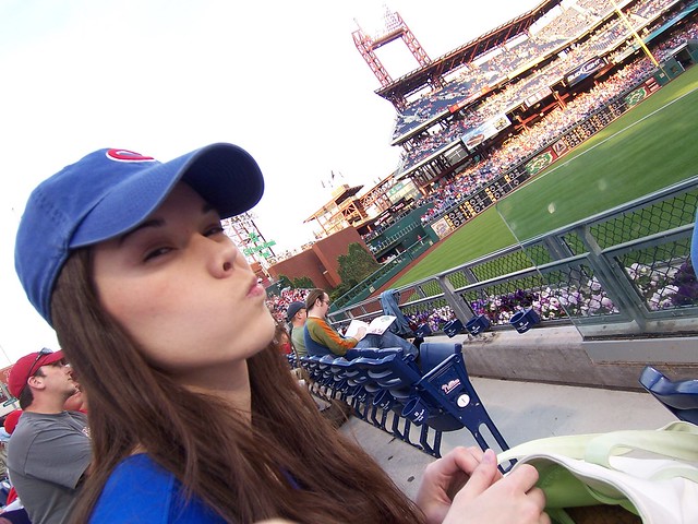 skeptical about the rude phillies fans around us