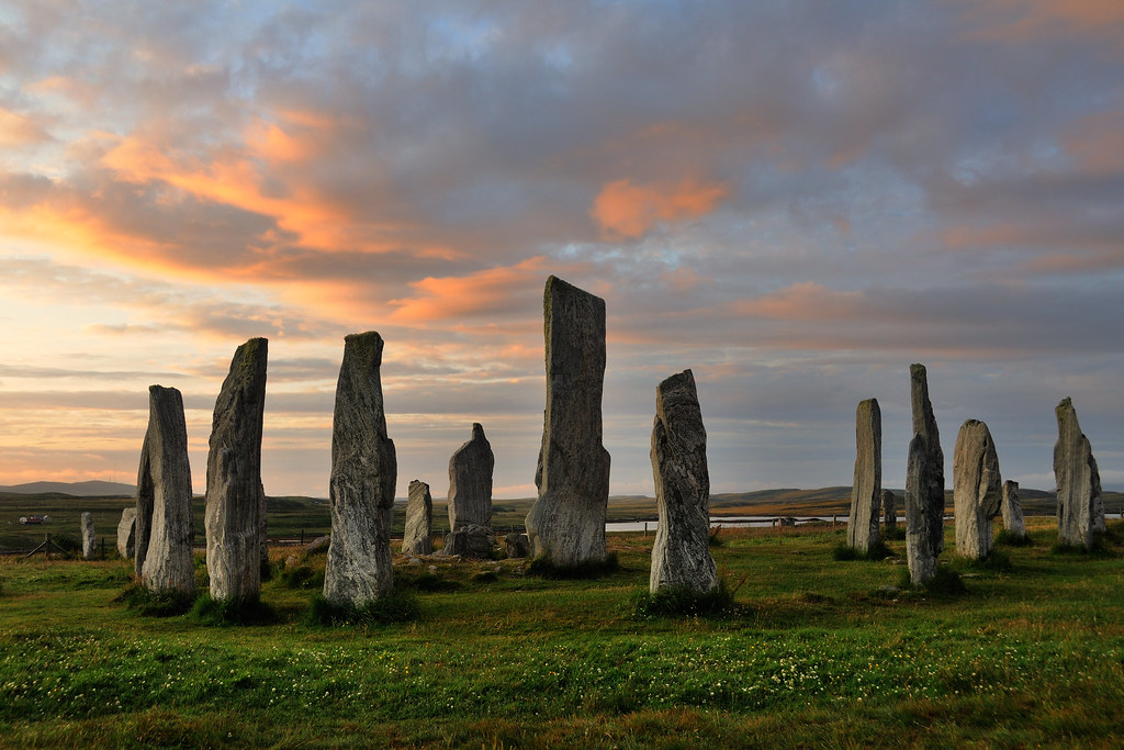 Callanish stone circle at dawn, Isle of Lewis, Scotland