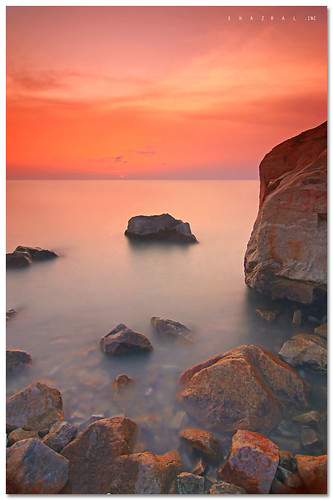 sunset sea seascape beach canon eos laut wide malaysia filters malaysian malay pantai uwa cokin tokina1224mmf4 p121 nd8 450d azralfikri shazral