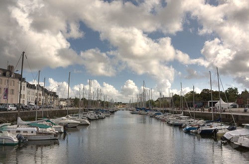 france clouds port canon reflections europe harbour bretagne bateaux handheld nuages morbihan reflets hdr vannes 3xp 450d
