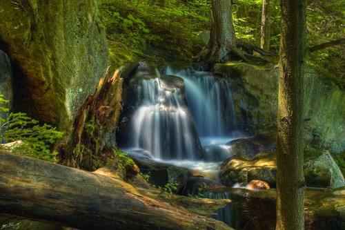nature landscape waterfall pennsylvania