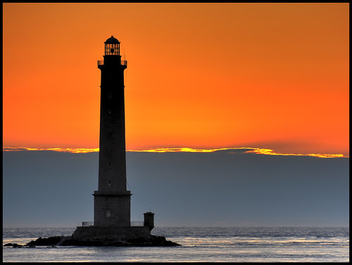 sunset orange lighthouse lights normandie normandy hdr manche goury francelandscapes fbdg