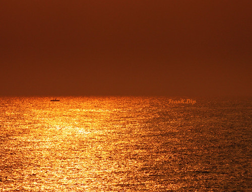 desktop sunset wallpaper panorama costa gold barca tramonto cielo sole nebbia salento puglia cartolina oro brindisi fotográfico orizzonte sfondo sfondi foschia dip2 frankdip panoramafotográfico 10062009